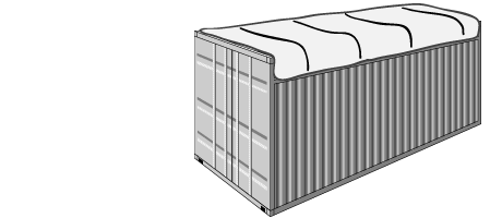 Open top container